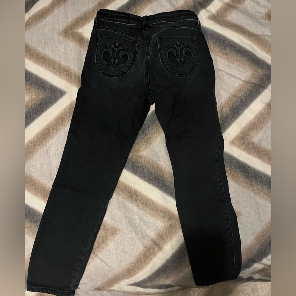 Siwy Black washed stretch jeans. Size 27.